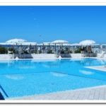 vista della piscina del bagno Costa Azzurra